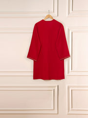 2 Piece- Pure Korean Silk Embroidered Suit S111507