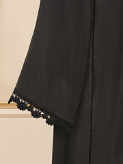 3 Piece - Pure Cotton Net Embroidered Suit S109613