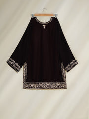 2 Piece- Embroidered Velvet Suit S110391