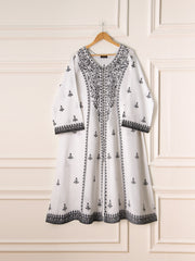 2 Piece - Embroidered Khaddar Frock S110596