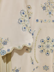 3 Piece- Pure Khaddi Silk Embroidered Suit S111475