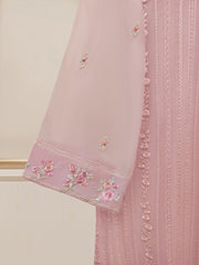 3 Piece - Embroidered Chiffon Suit S109703