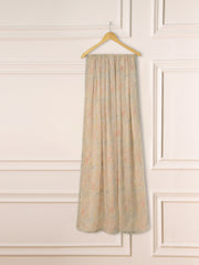 3 Piece- Pure Cotton Net Embroidered Suit S111223