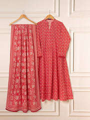 2 Piece - Digital Printed Lawn Suit S111584