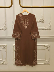 2 Piece - Embroidered Khaddar Suit S112859