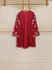 (Unstitched) 3 Piece - Pure Embroidered Cambric Suit FF-2155