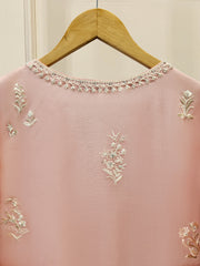 3 Piece - Pure Organza Embroidered Suit S111614