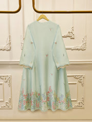 2 Piece- Pure Sheesha Silk Embroidered Suit S115758