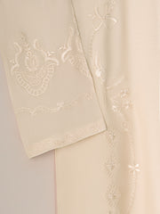 3 Piece- Pure Cotton Net Embroidered Suit S111228