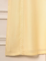 3 Piece - Pure Cotton Net Embroidered Suit S111469