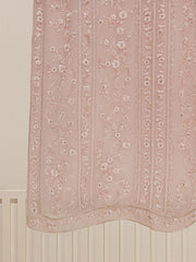 2 Piece - Embroidered Chiffon Suit S109707