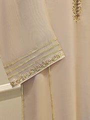 3 Piece - Pure Embroidered Cotton Net Suit S111634