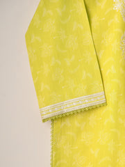 2 Piece - Embroidered Printed Khaddar Suit S110958