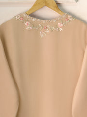 3 Piece - Pure Organza Embroidered Suit S111254