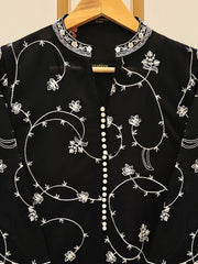 3 Piece - Embroidered Swiss Voile Suit S109389