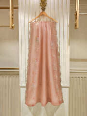 3 Piece - Pure Organza Embroidered Suit S111424