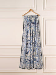 3 Piece - Pure Digital Printed Embroidered Marina Suit S111132