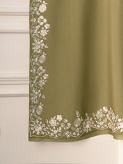 2 Piece- Pure Korean Silk Embroidered Suit S111006