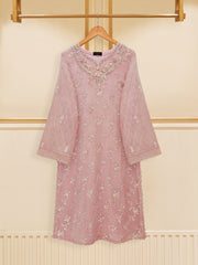 3 Piece - Embroidered Chiffon Suit S109415