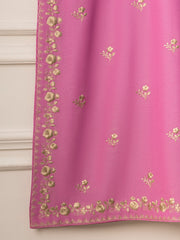 3 Piece- Embroidered Karandi Suit S110777