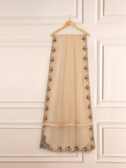 3 Piece- Pure Khaddi Silk Embroidered Suit S111508