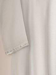 3 Piece - Pure Cotton Net Embroidered Suit S111294