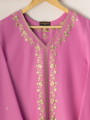 3 Piece- Embroidered Karandi Suit S110777