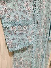 2 Piece - Digital Printed Cambric Suit S111323