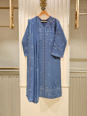 3 Piece - Pure Embroidered Lawn Suit S111486