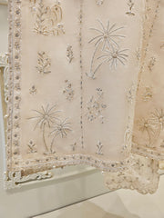 3 Piece - Pure Organza Embroidered Suit S111613