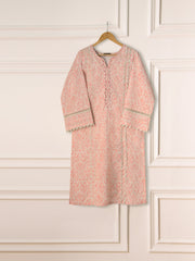 2 Piece - Embroidered Printed Cambric Suit S111266