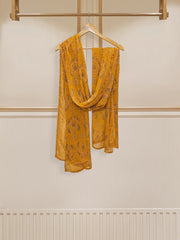 3 Piece - Pure Cotton Net Embroidered Suit S109935