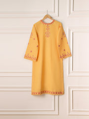 2 Piece - Embroidered Khaddar Suit S110728