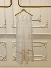 3 Piece - Pure Organza Embroidered Suit S111613