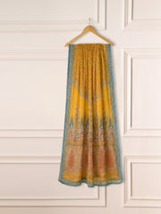 3 Piece- Pure Cotton Net Embroidered Suit S111215