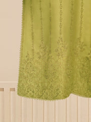 3 Piece - Pure Raw Silk Embroidered Suit S109483