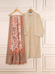 2 Piece - Digital Printed Lawn Suit S111563