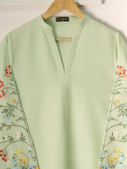 3 Piece- Embroidered Karandi Suit S110864