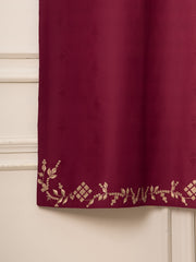 2 Piece - Embroidered Jacquard Suit S111581