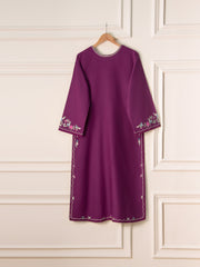 Embroidered Khaddar Shirt S110729