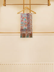 3 Piece - Pure Cotton Net Embroidered Suit S109501