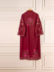 2 Piece - Embroidered Jacquard Suit S111528