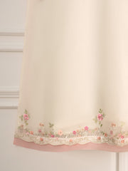 3 Piece- Pure Organza Embroidered Suit S111225