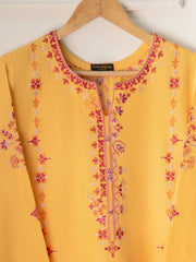 2 Piece - Embroidered Khaddar Suit S110728