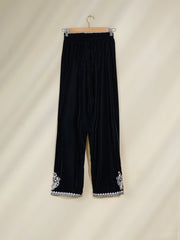 2 Piece- Embroidered Velvet Suit S110381