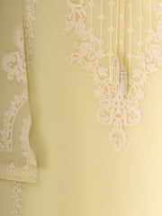3 Piece - Pure Organza Embroidered Suit S111298
