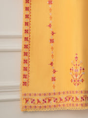 2 Piece - Embroidered Khaddar Suit S110728