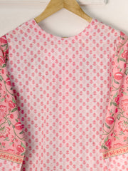 3 Piece - Digital Printed Cambric Suit S111264