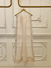 3 Piece - Pure Organza Embroidered Suit S111627