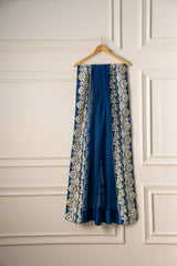 3 Piece- Pure Cotton Net Embroidered Suit S110776